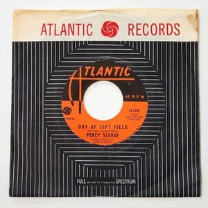 Percy Sledge Out Of Left Field / It Can't Be Stopped 45 RPM Atlantic M- Soul '67